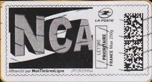 Stamp, Nca, Personalized and Private Mail Stamps,  , Logos