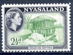 Stamp, Grading Cotton, British colonies and territories,  