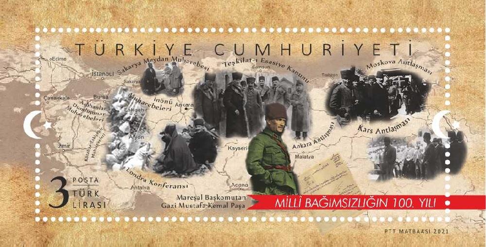 Map and Montage of Events of 1921