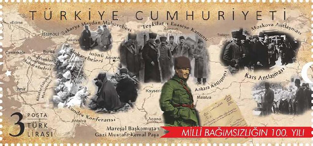 Map and Montage of Events of 1921