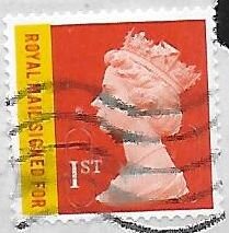 Stamp, Queen Elizabeth II - Recorded Signed For M19L, United Kingdom of Great Britain & Northern Ireland,  , Crowns and Coronets, Famous People, Heads of State, Queens, Royalty, Women