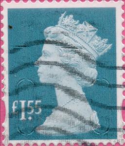 Stamp, Queen Elizabeth II - Security Machin - M19L, United Kingdom of Great Britain & Northern Ireland,  , Crowns and Coronets, Queens, Royalty