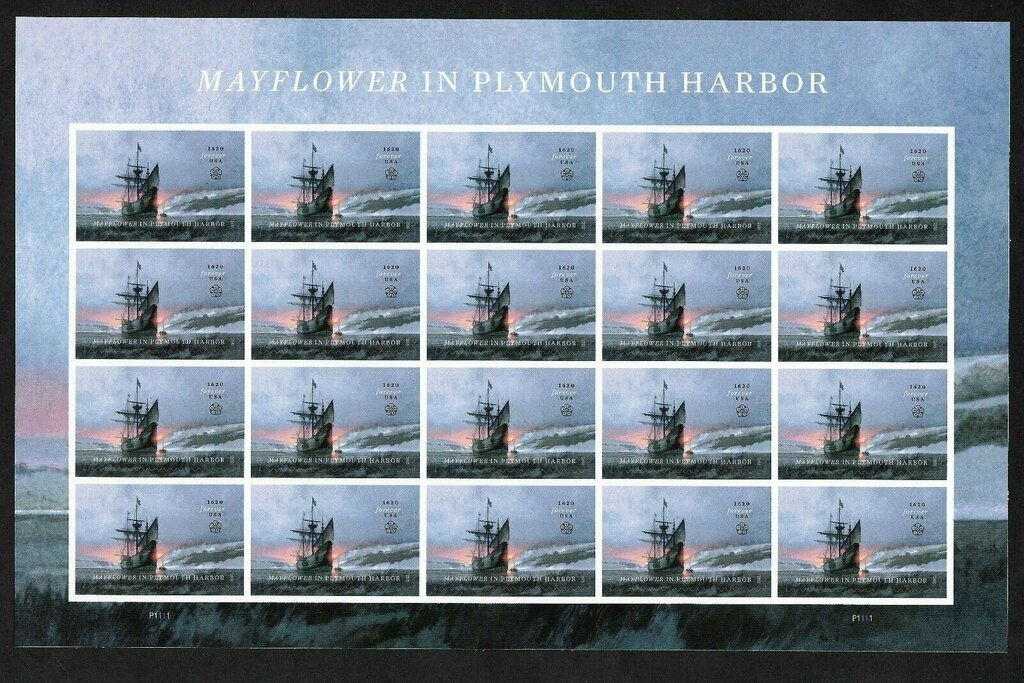Arrival of Mayflower at Plymouth Harbor, 400th Anniversary
