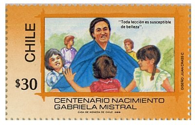 Birth Centenaty G Mistral