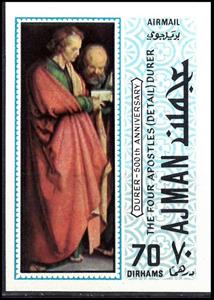 Stamp, John and Petrus, Ajman,  , Paintings