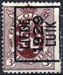 Stamp, Precancel on Heraldic Lion - type a, Belgium,  , Coats of Arms, Heraldic Animals, Лев
