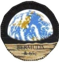 Looking at earth from moon