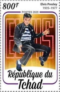 Stamp, Elvis Presley, Chad,  , Famous People, Musicians, Singers