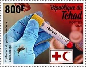 Stamp, Malaria, Chad,  , Malaria