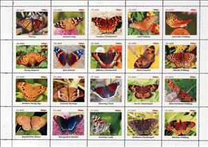 Mini Sheet, Butterflies, Cinderellas,  , Butterflies, Insects