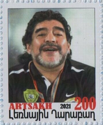 Diego Maradona FIFA player oi XX century award
