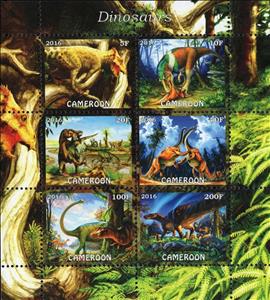 Mini Sheet, Dinosaurs, Cinderellas,  , Dinosaurs, Prehistorical Animals
