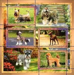 Mini Sheet, Dog breeds, Cinderellas,  , Animals (Fauna), Dogs