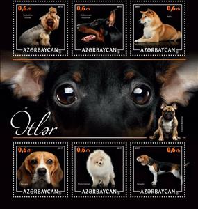 Mini Sheet, Dog breeds, Cinderellas,  , Animals (Fauna), Dogs