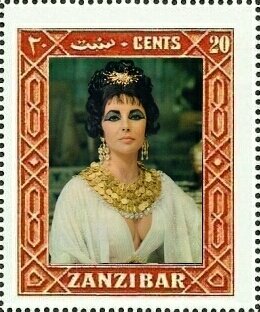 Stamp, Elizabeth Rosemond Taylor, Cinderellas,  , Actors, Famous People, Photographs, Women