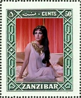 Stamp, Elizabeth Rosemond Taylor, Cinderellas,  , Actors, Famous People, Photographs, Women