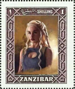 Stamp, Emilia Isobel Euphemia Rose Clarke, Cinderellas,  , Actors, Famous People, Photographs, Women