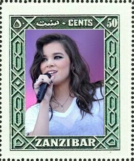 Stamp, Hailee Steinfeld, Cinderellas,  , Actors, Famous People, Photographs, Singers, Women
