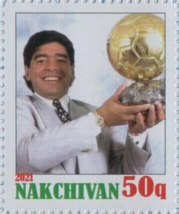 In memort of great football player Diego Maradona