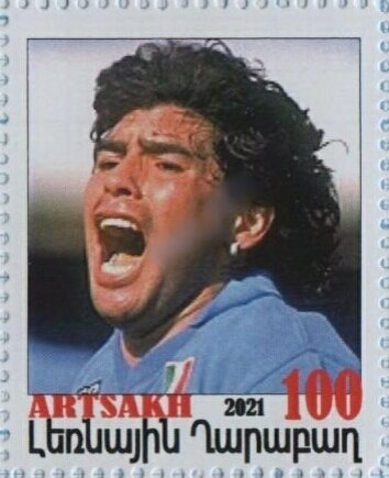 In memort of great football player Diego Maradona