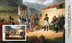 Mini Sheet, Napoléon Bonaparte, Cinderellas,  , Famous People, Paintings, People