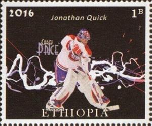 Stamp, NHL Goalkeepers, Cinderellas,  , Hockey, Ice-hockey, Men, People, Sports