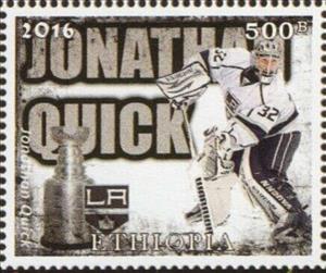 Stamp, NHL Goalkeepers, Cinderellas,  , Hockey, Ice-hockey, Men, People, Sports