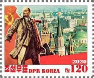 Stamp, Political figures, Cinderellas,  , Famous People, Paintings, Revolutionaries, Revolutions