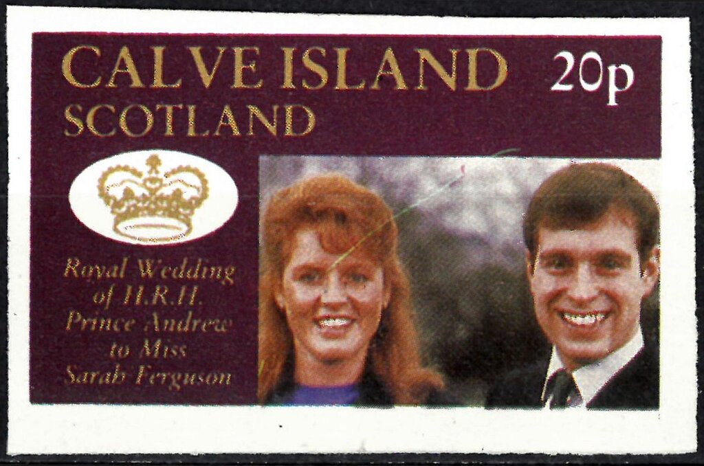 Royal Wedding of H.R.H. Prince Andrew to Miss Sarah Ferguson