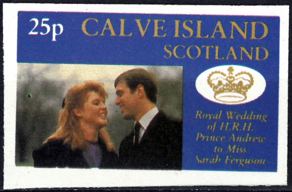 Royal Wedding of H.R.H. Prince Andrew to Miss Sarah Ferguson
