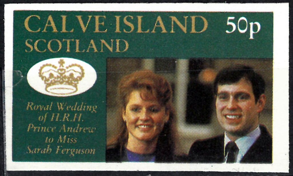 Royal Wedding of H.R.H. Prince Andrew to Miss Sarah Ferguson