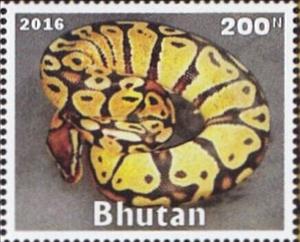 Stamp, Snakes, Cinderellas,  , Animals (Fauna), Snakes