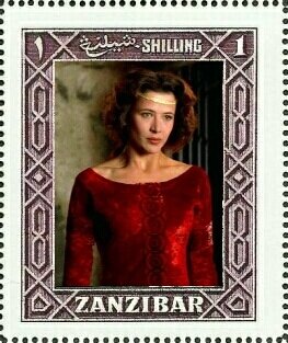 Stamp, Sophie Danièle Sylvie Marceau, Cinderellas,  , Actors, Famous People, Photographs, Women