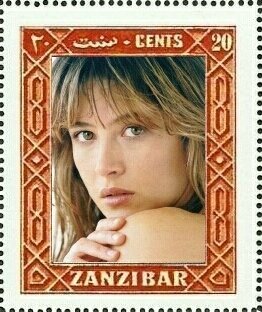 Stamp, Sophie Danièle Sylvie Marceau, Cinderellas,  , Actors, Famous People, Photographs, Women