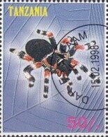 Stamp, Spiders, Cinderellas,  , Insects, Spiders