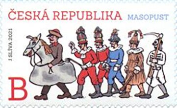 Stamp, Carnival in Czech Republic, Czech Republic,  , Festivals
