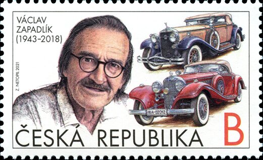 Václav Zapadlík, Artist and Stamp Designer