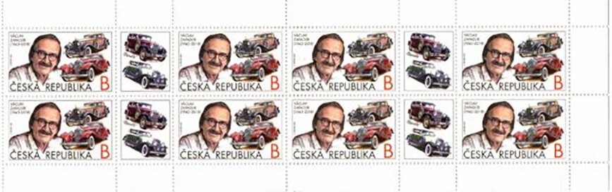 Václav Zapadlík, Artist and Stamp Designer
