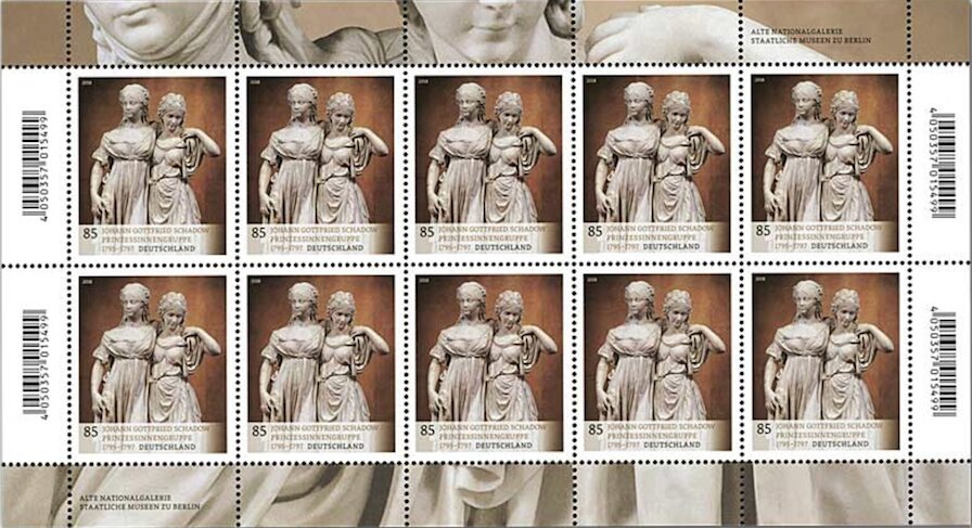"Group of Princesses" by Johann Gottfried Schadow