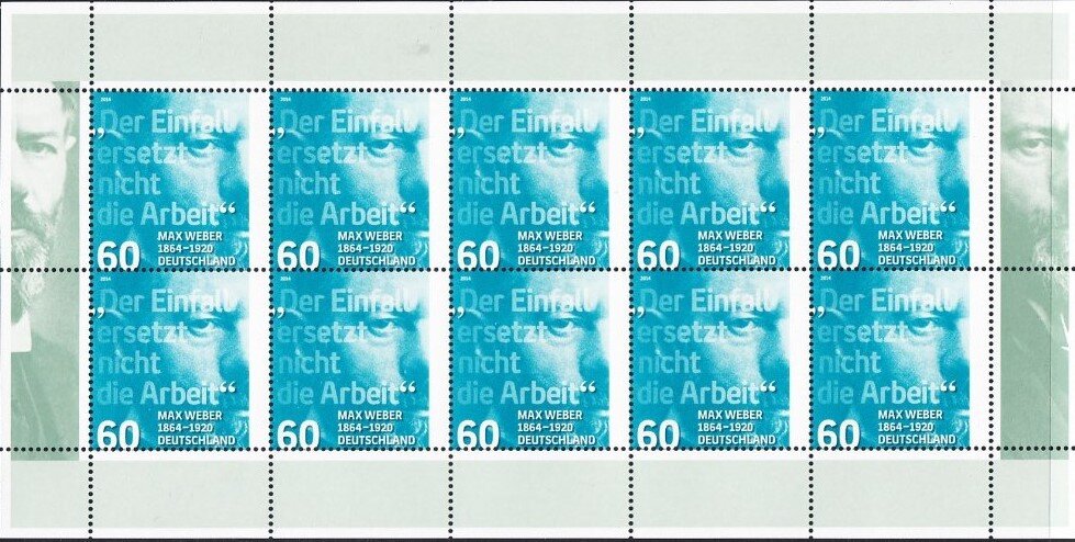 150th Birth Anniversary of Max Weber