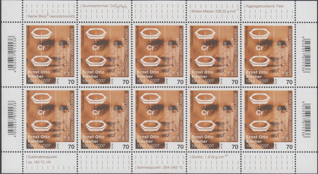 Birth Centenary of Ernst Otto Fischer (1918-2007)