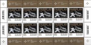 Mini Sheet, Fencing / Fairplay, Germany, Federal Republic,  , Fencing, Sports