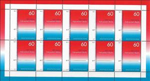 Mini Sheet, Temperature Scale, Germany, Federal Republic,  , Science
