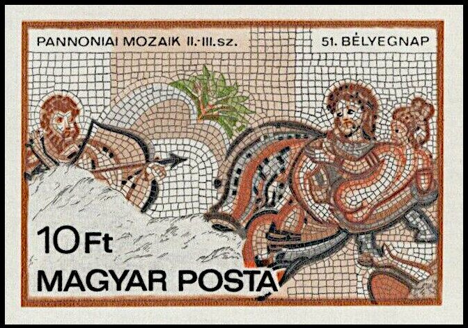 51st Stamp Day - Roman Mosaics