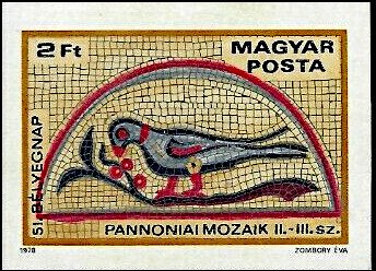 51st Stamp Day - Roman Mosaics