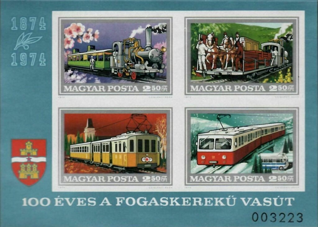 Centenary of Cogwheel Railroad (Fogaskerekű)