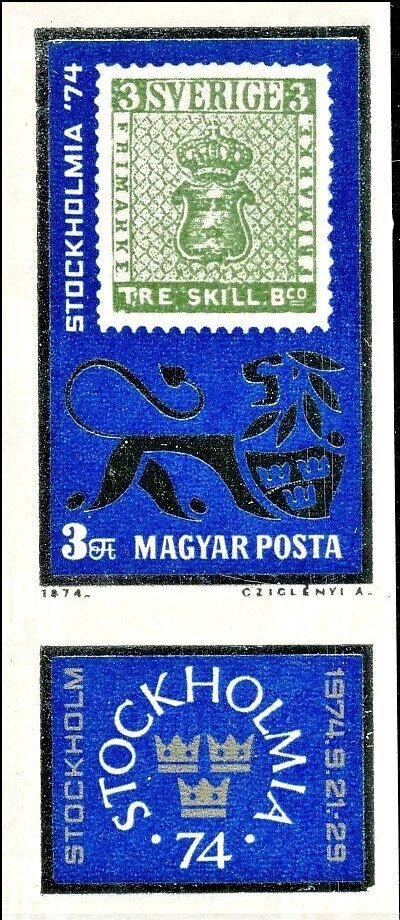 International Stamp Exhibition STOCKHOLMIA '74, Stockholm