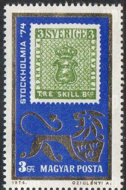International Stamp Exhibition STOCKHOLMIA '74, Stockholm