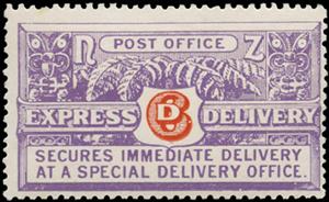 Stamp, Express Delivery, New Zealand,  