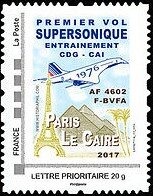 AF Concorde 1976 First Training Flight Paris-Cairo